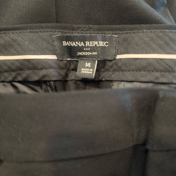 Banana Republic Black Dress Pants Tailored Fit - Picture 6 of 8
